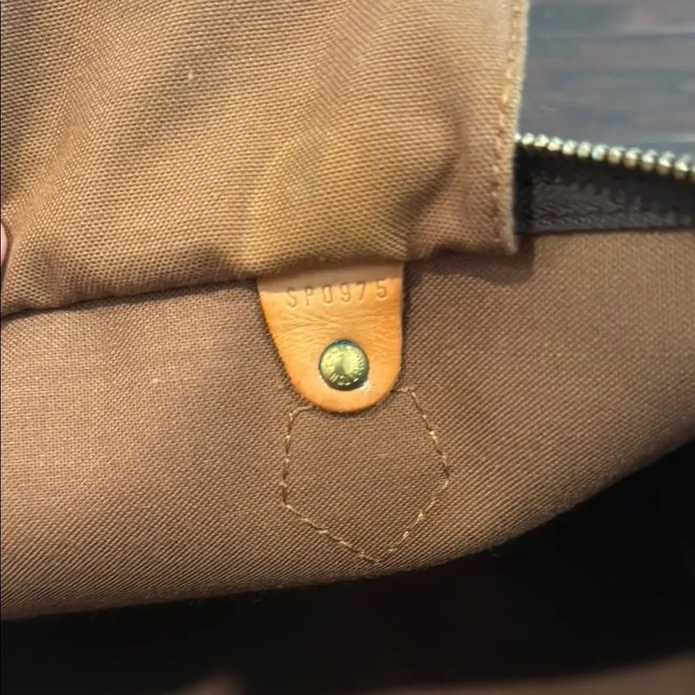 Louis Vuitton Speedy 35 Brown Monogram Bag